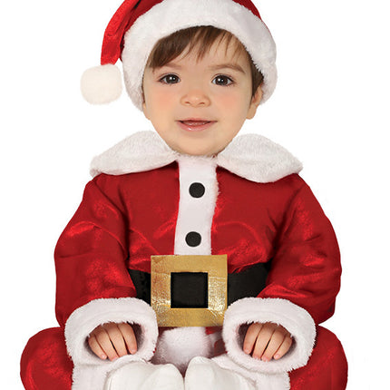 Traje de Papá Noel Santa Baby Deluxe