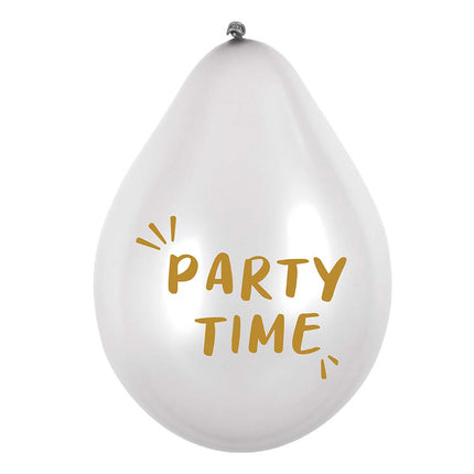 Globos Party Time Doble cara 25cm