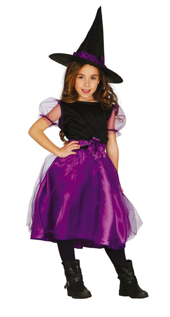 Vestido Halloween Niño Morado