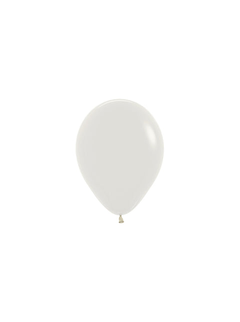 Globos Crema Pastel Crepúsculo 12cm 50pcs