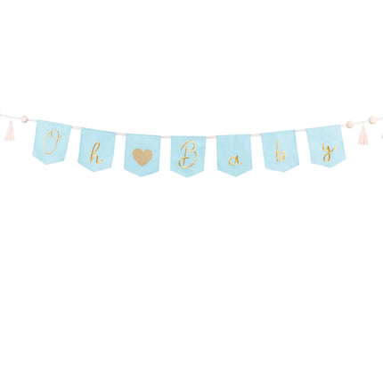 Banner Azul Oh Baby 2,5m