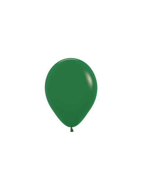 Globos Verde Bosque 12cm 50pcs