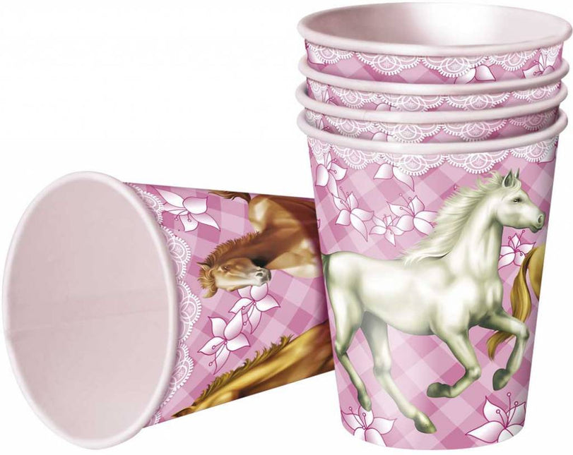 Tazas para Caballos 200ml 8ud