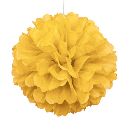 Pompón Amarillo 40cm