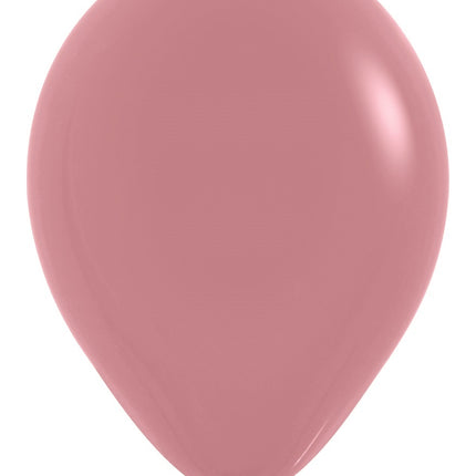 Globos Palo de Rosa 30cm 50uds.