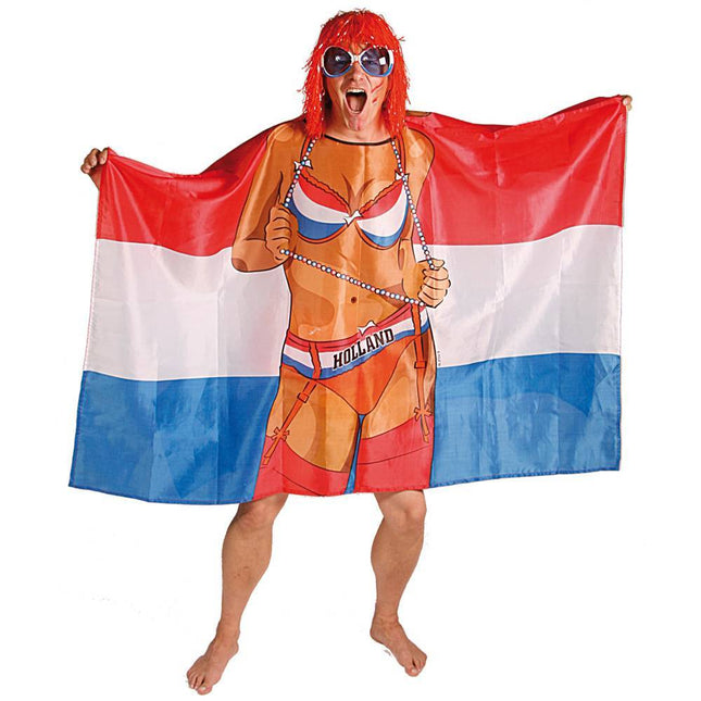 Poncho Bandera de Holanda 1,5 m