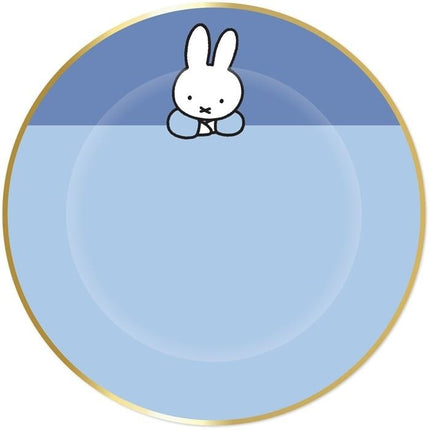 Miffy Platos Azul 18cm 8pcs