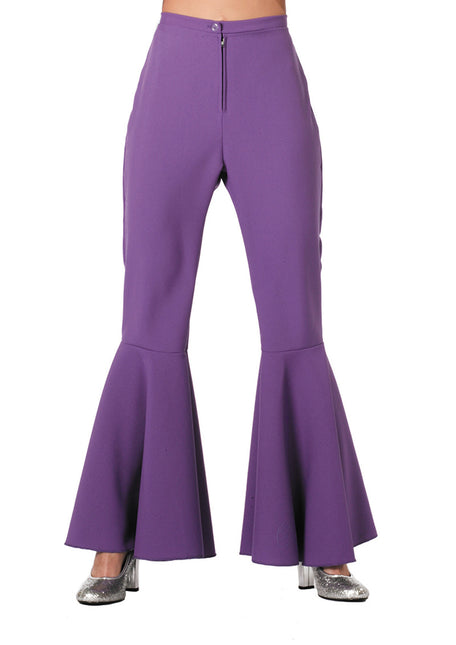 Pantalones Hippie Morados Mujer