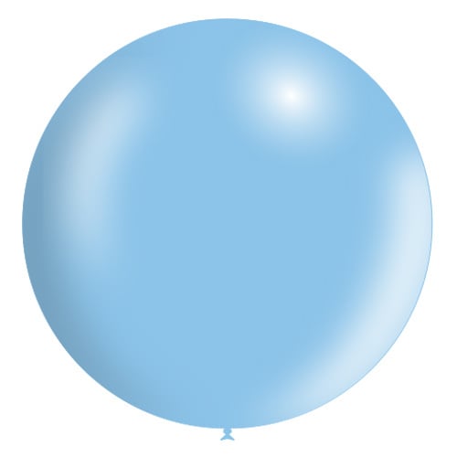 Globo Gigante Azul Claro XL Metálico 91cm