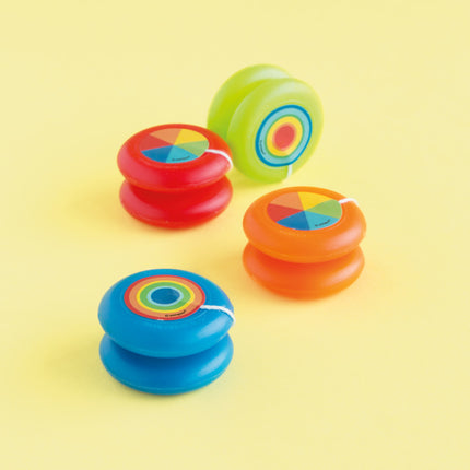 Yoyos de colores 4,1cm 4uds.