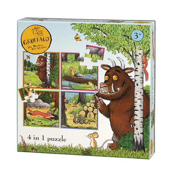 Puzzle Gruffalo 4 en 1