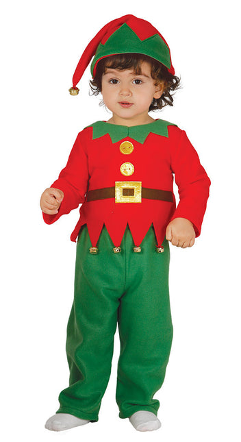 Disfraz de Elfo de Navidad Bebé