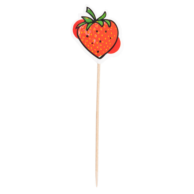 Palitos de cóctel Fruta 12cm 12uds.