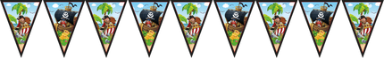 Línea de bandera pirata