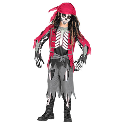 Disfraz de Pirata de Halloween Niño 5 piezas