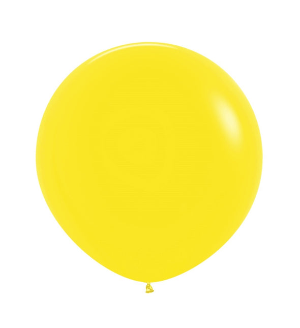 Globos Amarillo 61cm 10pcs