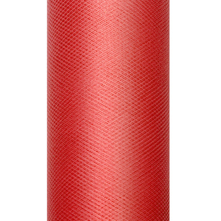 Rollo Tul Rojo 15cm 9m