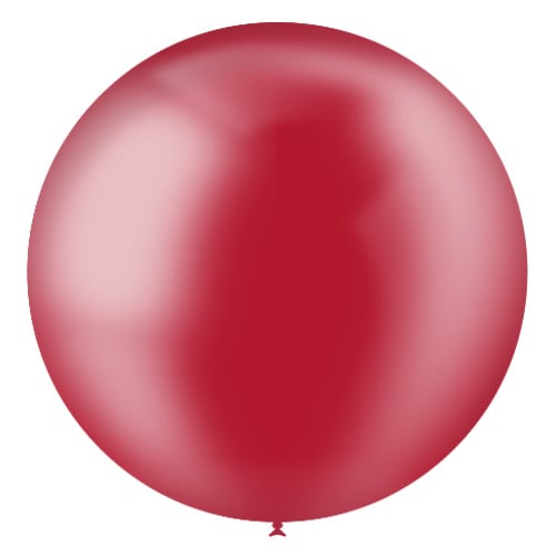 Globo Gigante Rojo Transparente XL 91cm