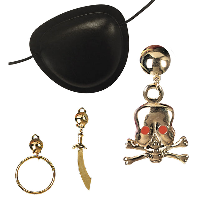 Pirate Dress Up Set 4 piezas