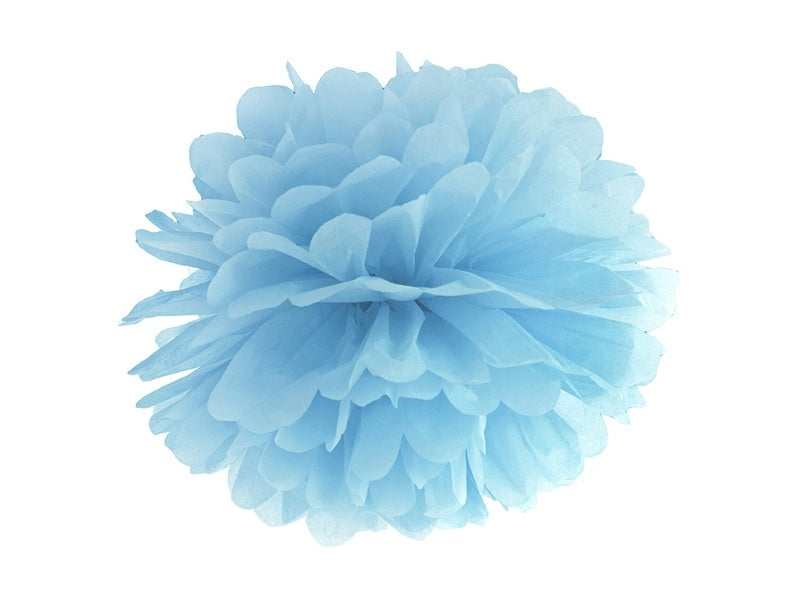 Pompón Azul Claro 25cm