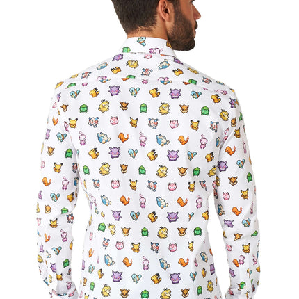 Camisa Pixel Pokémon Hombre OppoSuits