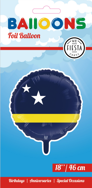 Globo de Helio Curaçao Vacío 45cm