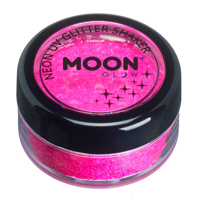 Moon Glow Neón Purpurina UV Shakers Magenta 5g