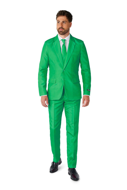 Traje Verde Hombres Suitmeister