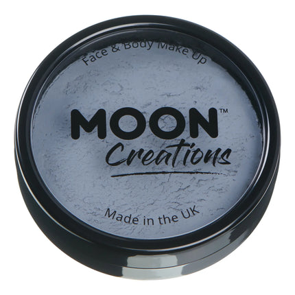 Moon Creations Pro Face Paint Cake Pots Gris Oscuro 36g