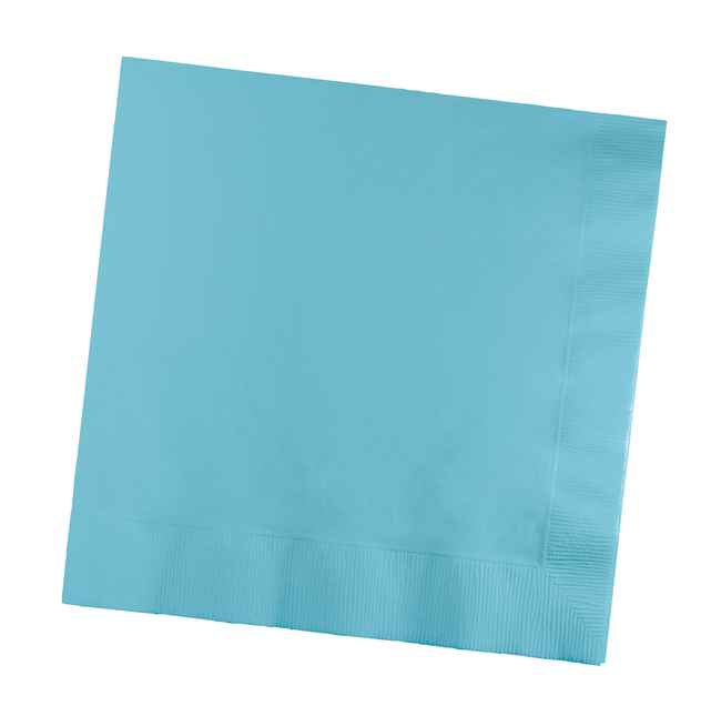 Servilletas Azul Claro 3 Capas 41cm 25pcs