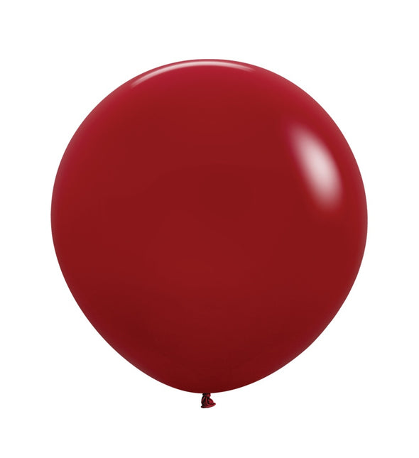 Globos Rojo Imperial 61cm 10pcs