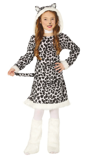 Vestido leopardo niño