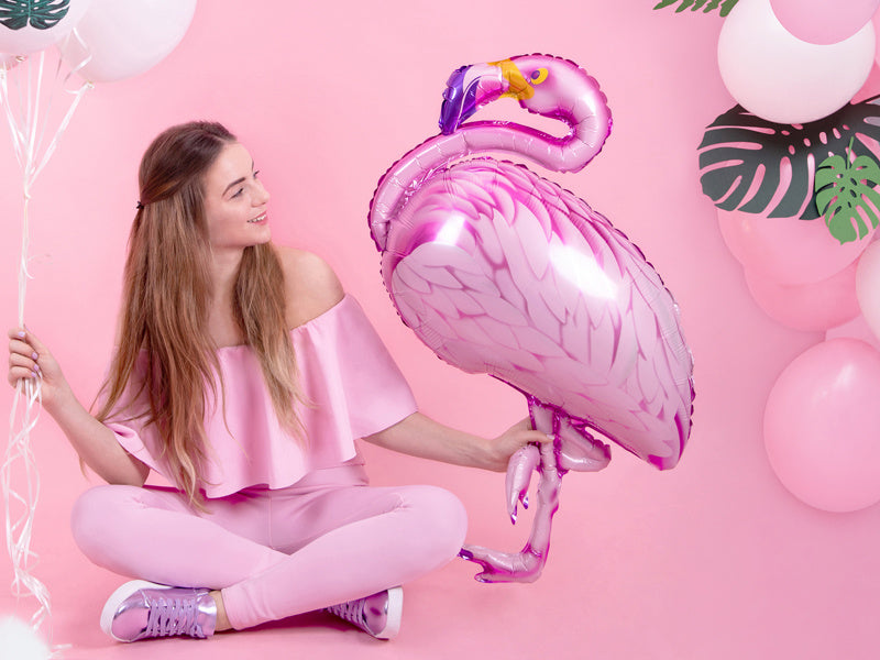 Globo de Helio Flamingo Vacío 95cm