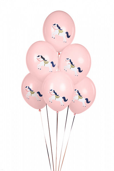 Globos Caballos 30cm 6pcs