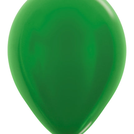 Globos Verde Metalizado 30cm 50pcs