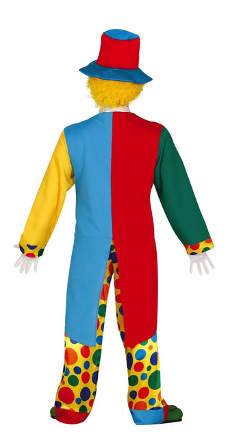 Disfraz de Payaso de Colores para Hombre