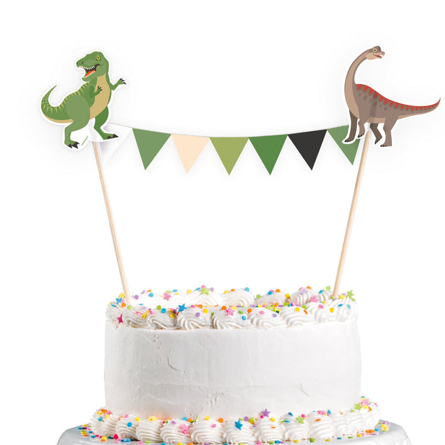 Adorno para tarta Dinosaurio 20cm