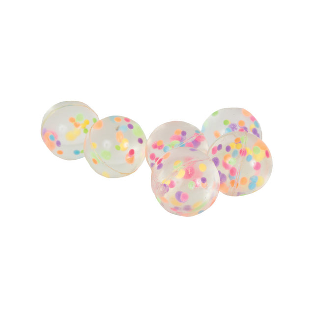 Breakout presenta Bolas Rebotantes Confetti 3cm 8pcs