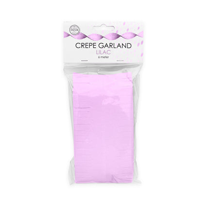 Guirnaldas Lilas Crepé 6m