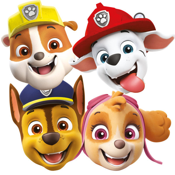 Paw Patrol Máscaras 8pcs