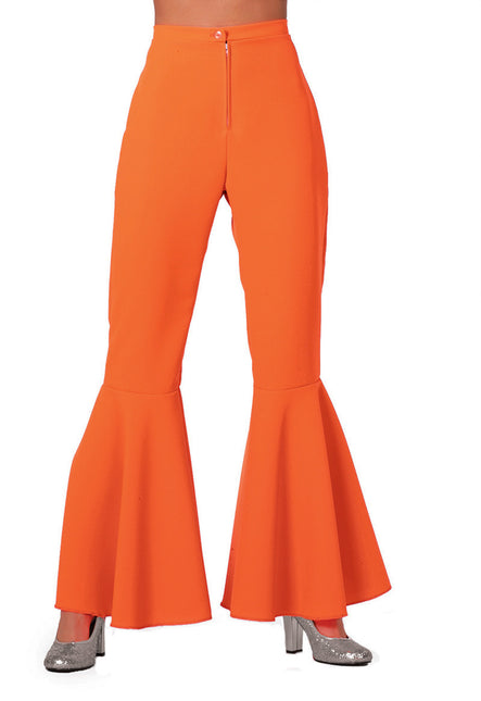 Pantalones Hippie Naranja Mujer