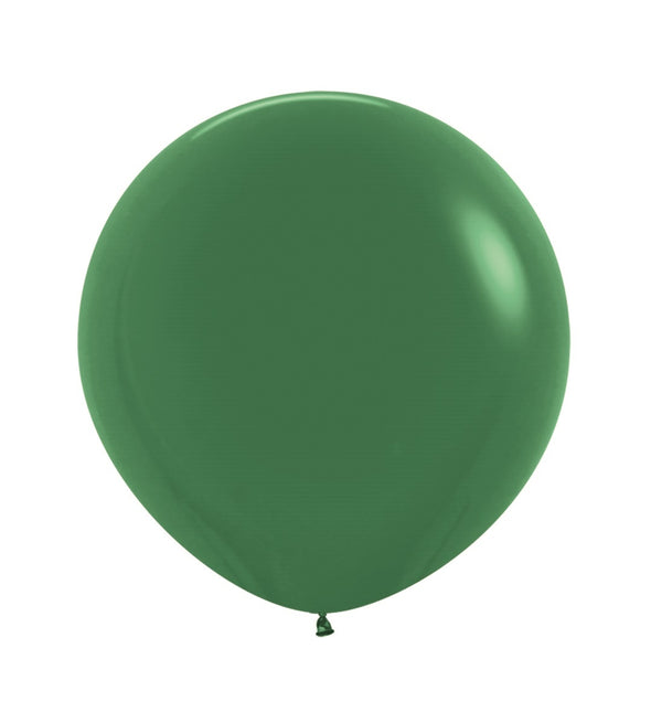 Globos Verde Bosque 61cm 10pcs