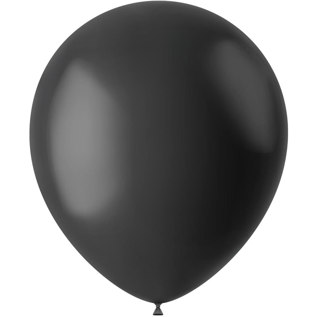 Globos Negros Negro Medianoche 33cm 100pcs