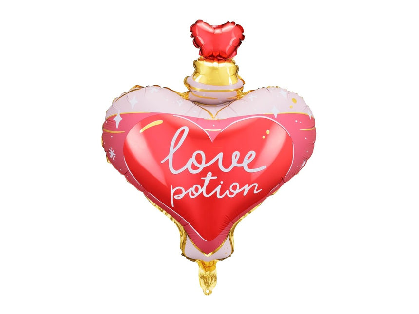 Foil balloon Love potion, 54x66 cm, mix - Partywinkel - 5904555010802