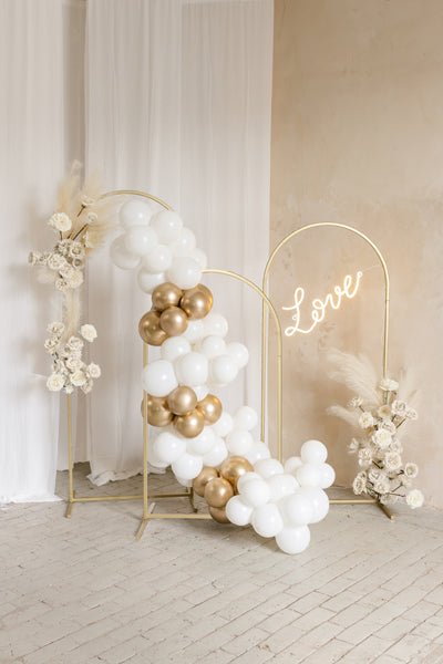 Gouden Backdrop Frame 1,5m - Partywinkel - 5904555042780