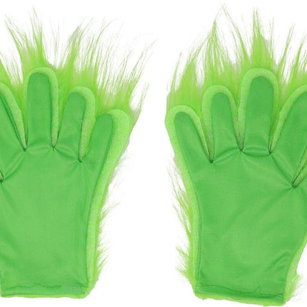 Groene Handschoenen Monster 2st - Partywinkel - 8434077272428