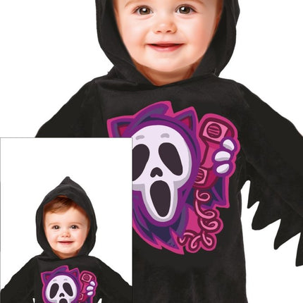 Halloween Kostuum Baby Doodshoofd - Partywinkel - 8434077761441