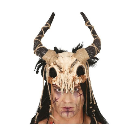 Halloween Masker Ram Schedel - Partywinkel - 8434077120712