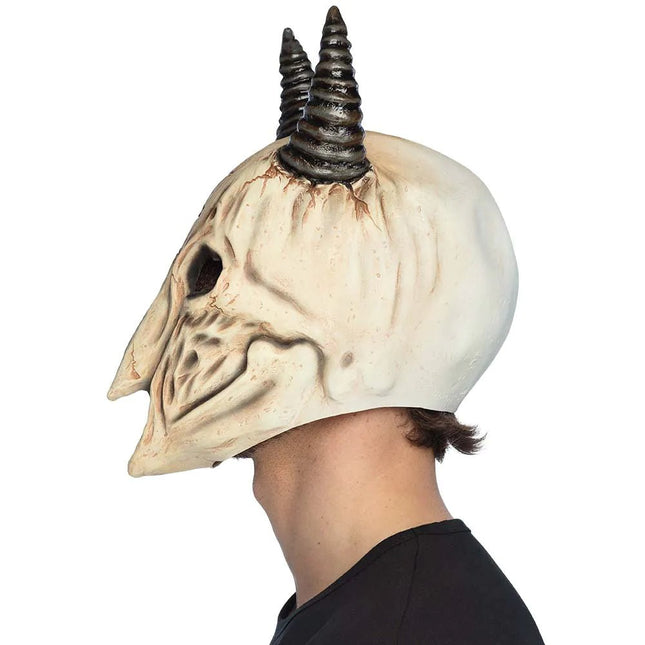 Halloween Masker Schedel Ram - Partywinkel - 8712026975874