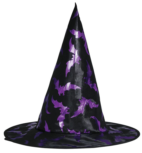 Halloween Verkleedset Kind Heksen Cape En Hoed 50cm - Partywinkel - 8434077190104